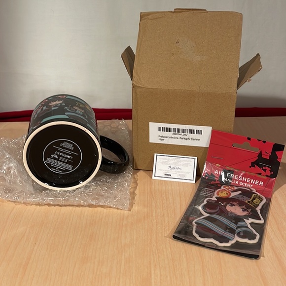 Fire Force Ceramic Coffee Mug/ Vanilla Air Fresher. - Picture 8 of 8